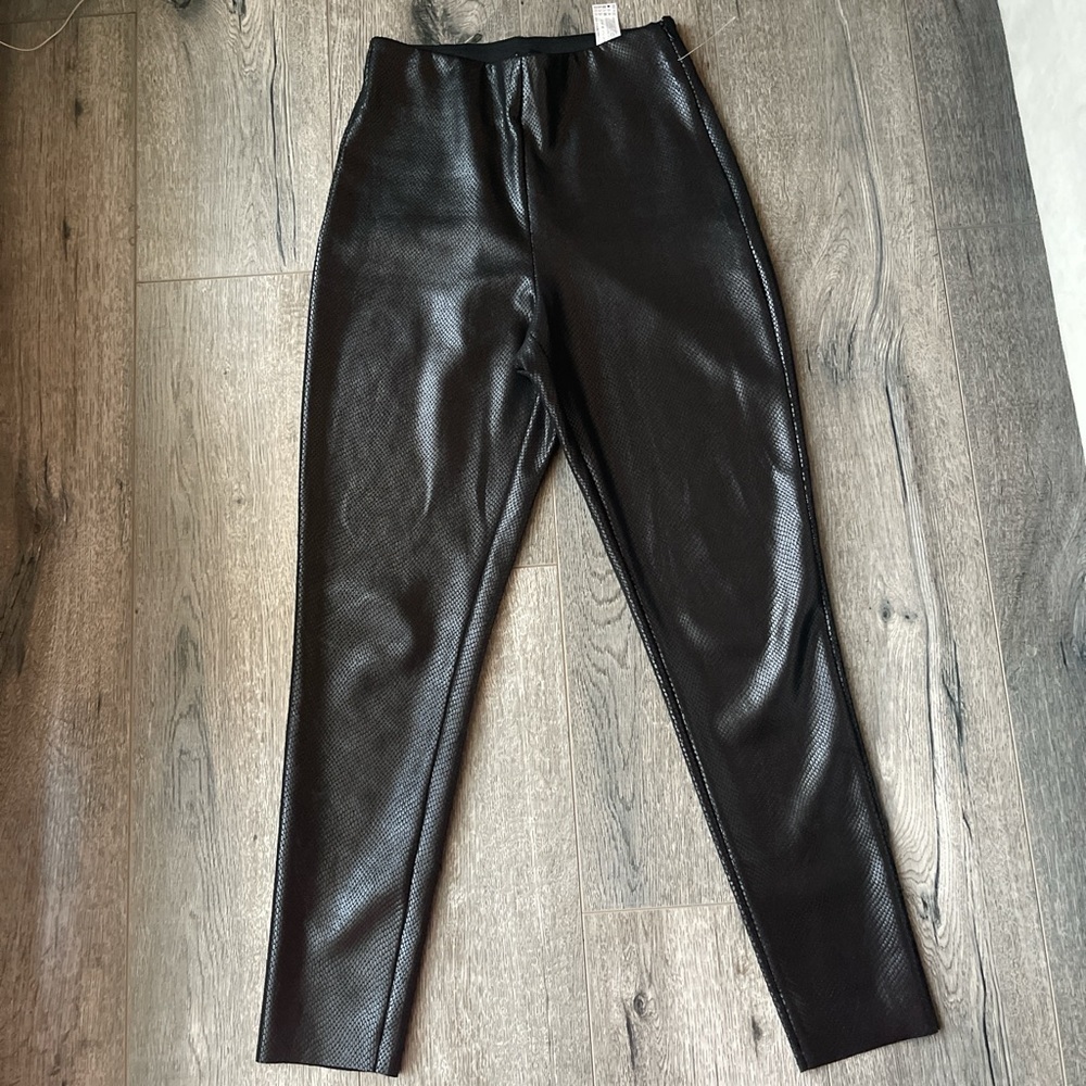 Zara Shimmering Black High Rise Women Jeans
